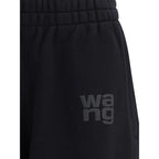 Alexander Wang Black Cotton Joggers (Workout Pants)