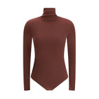 Wolford Bordeaux Polyamide Top