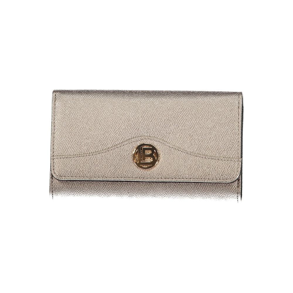 Laura Biagiotti Gray Polyethylene Women Wallet