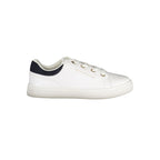 Tommy Hilfiger White Leather Women Sneaker