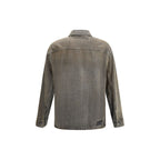 Fendi Gray Denim Shirt