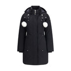 Moose Knuckles Black Cotton Parka