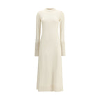 SA SU PHI White Cashmere Casual Dress