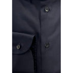 Baldinini Trend Black Cotton Men's Shirt