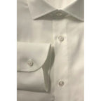 Baldinini Trend White Cotton Men Shirt