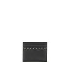 Valentino Garavani Black Calf Leather Bos Taurus Wallet