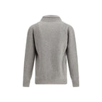 Brooksfield Gray Fleece Wool Cardigan
