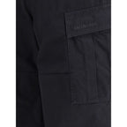 Balenciaga Black Cotton Cargo Pants