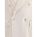 Lardini Cream Wool Coat