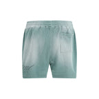 Represent Green Cotton Bermuda Shorts