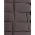 Herno Brown Polyamide Bomber