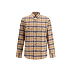 Brioni Multicolor Cotton Pattern Shirt