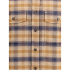 Brioni Multicolor Cotton Pattern Shirt