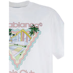 Casablanca White Cotton T-Shirt