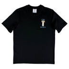 Casablanca Black Cotton T-Shirt