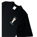 Casablanca Black Cotton T-Shirt