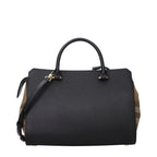 Burberry Black Leather Handbag