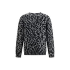 Laneus Gray Wool Sweatshirt