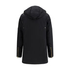Moose Knuckles Black Cotton Parka