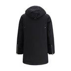 Moose Knuckles Black Cotton Parka