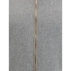 Brunello Cucinelli Gray Wool Full-Length Jacket