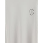 Brunello Cucinelli White Polyamide T-Shirt