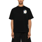 Casablanca Black Cotton T-Shirt