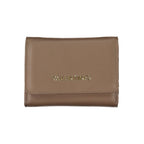 Mario Valentino Brown Polyethylene Wallet