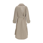 Brunello Cucinelli Beige Polyester Coat