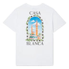 Casablanca White Cotton T-Shirt