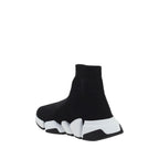 Balenciaga Black Polyester Athletic Sneakers