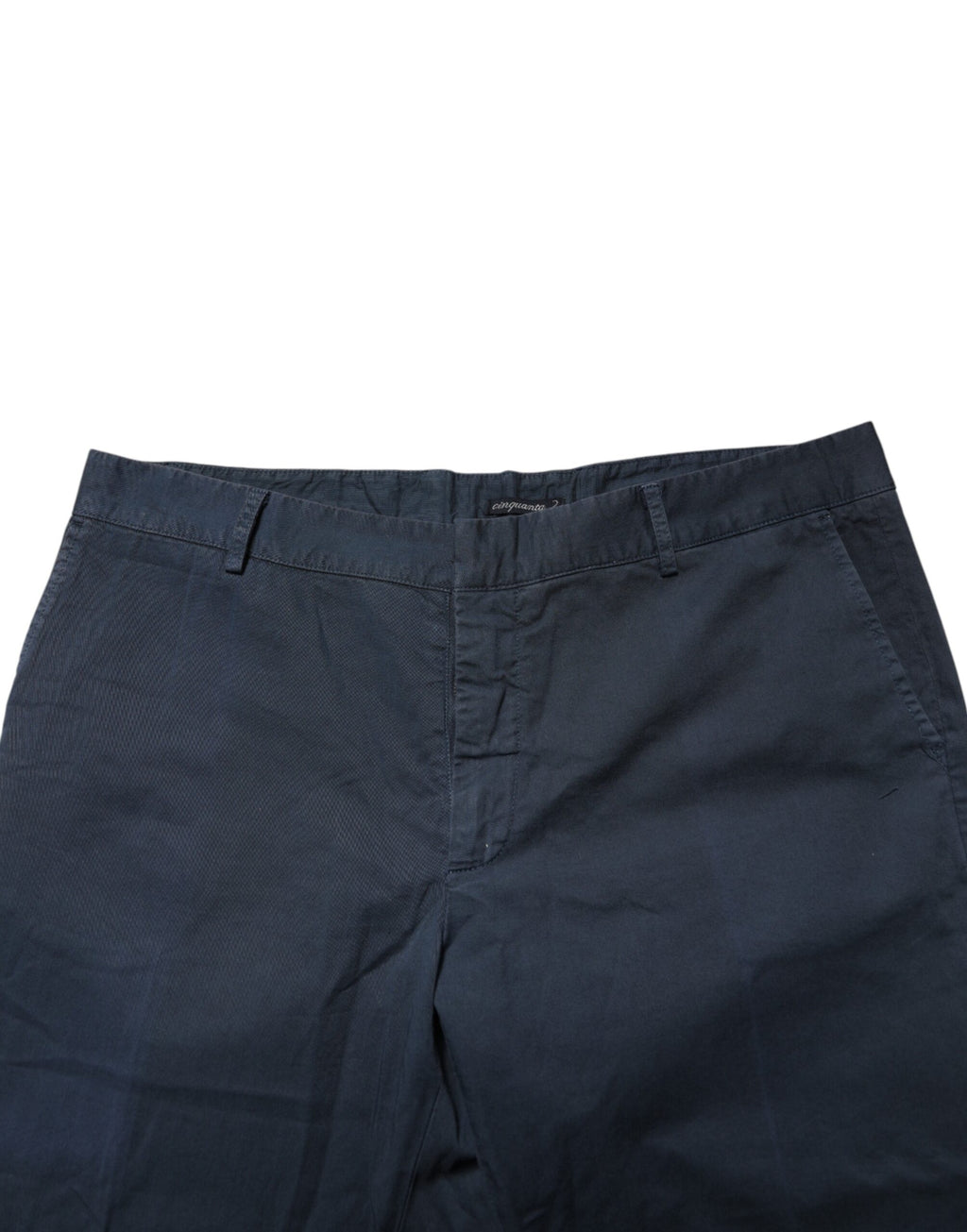 Master Coat Blue Skinny Fit Mid Waist Men Chino Trouser Pants