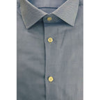 Baldinini Trend "Light Blue Cotton Men Shirt"