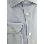 Baldinini Trend Light Blue Cotton Men Shirt