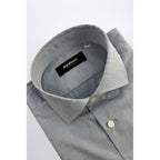 Baldinini Trend Light Blue Cotton Men Shirt