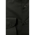 Baldinini Trend Black Cotton Men's Shirt