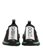 Dolce & Gabbana Black Slip On Sorrento Men Sneakers Shoes