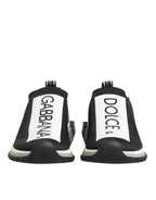 Dolce & Gabbana Black Slip On Sorrento Men Sneakers Shoes