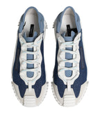 Dolce & Gabbana Multicolor Cotton Low Top NS1 Sneakers Shoes
