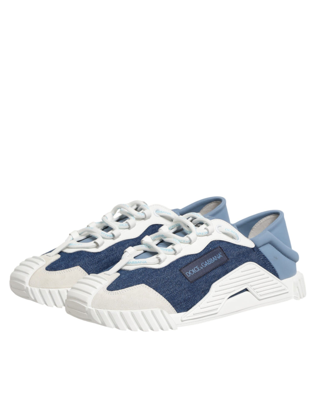 Dolce & Gabbana Multicolor Cotton Low Top NS1 Sneakers Shoes