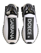 Dolce & Gabbana White Logo Low Top Sorrento Sneakers Shoes