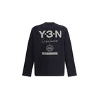 Y-3 Black Cotton Longsleeve Shirt