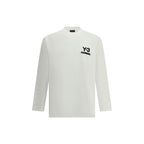 Y-3 White Cotton Sportswear