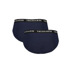 Trussardi Blue Cotton Underwear