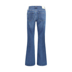 Citizens of Humanity Blue Cotton Flared Jeans