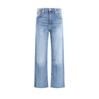 Citizens of Humanity Blue Cotton Straight-Leg Jeans