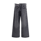 Agolde Gray Cotton Jeans Denim