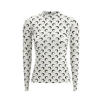 Marine Serre White Polyamide Top