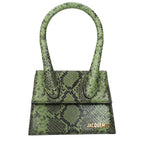 Jacquemus Green Leather Handbag