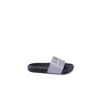 Calvin Klein Black Polyurethane Sandals